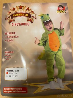 Karnevalovy kostym dinozaur - 2