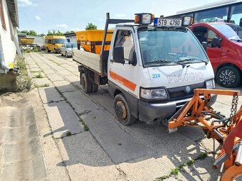 Piaggio Porter 1,3i sklápěč s radlicí - 2