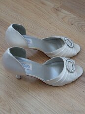 Svatební lodicky ivory/slonova kost 40 - 2