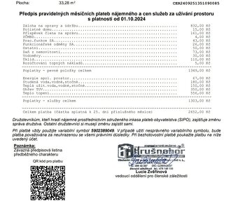 Prodám družstevní 1+kk v Mostě - 2