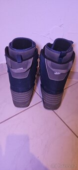 boty na snowboard 25-25,5 modre - 2