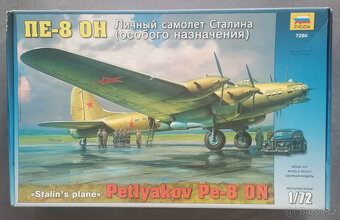 Petlyakov Pe-8 ON "Stalinovo Letadlo" | Zvezda 7280 | 1:72 - 2