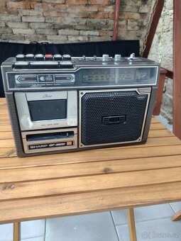 Sharp GF 3800 retro radiomagnerofon - 2