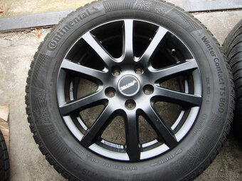 ZIMNÍ ALU KOLA VW-ŠKODA-SEAT 15" 5x112 6" et-43,stř.-57,1, - 2
