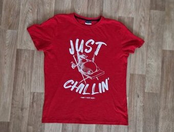 Pánské/chlapecké tričko se sněhulákem, vel. M - 2