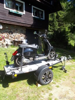 Přívěsný vozík na motorku - 2