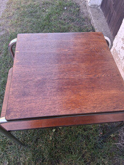 Starožitný odkládací stolek - Funkcionalismus - 2