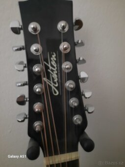 12 strunná zánovní kytara - 2