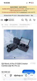 Dji mavic 4 pro creator combo 518gb - 2