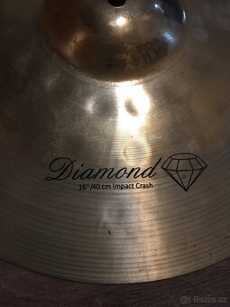 Činel Anatolian Diamond 16” impact crash - 2
