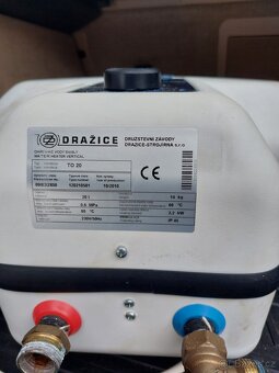 Elektrický ohřívač Dražice TO 20 - 2