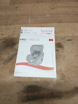 Autosedačka Britax Römer King II - 2