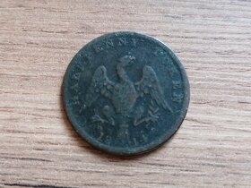 Koloniální mince 1/2 Penny 1814 Lower Canada Dolní Kanada - 2