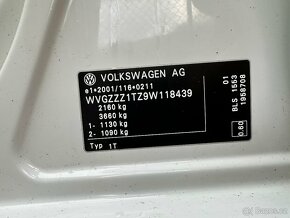 Volkswagen VW Touran 1.9 TDI R-line/United,Kamera,7míst,Alu - 2