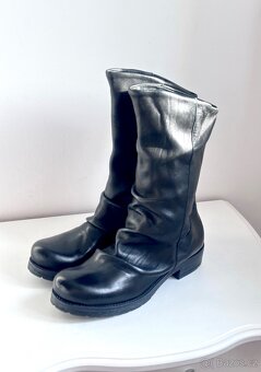Kožené ankle boots BOUU ( nové bez cenovky) Vel 38 - 2
