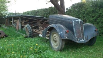 Tatra 57 A - Podvozkové díly + drobná karosařina - 2