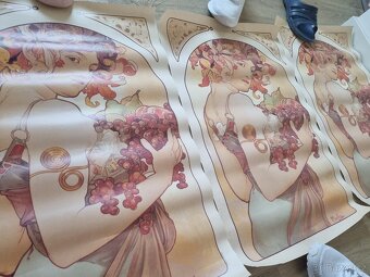 3 stejné plakáty Alfons Mucha - 2