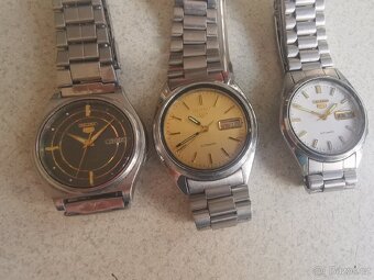 3x staré retro hodinky Seiko - 2