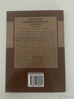 Právní dějiny evropských zemi a usa - 2