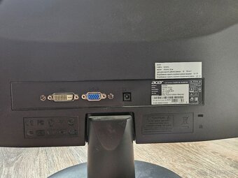 LCD Monitor Acer S230HL, 23", 16:9 - 2