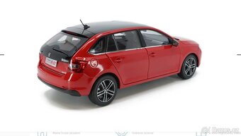 Model Škoda Rapid Spaceback Abrex 1:18 - 2