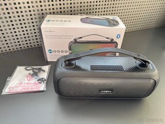 Nedis Boombox - přenosný reproduktor s osvětlením - 2