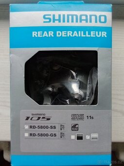 Přehazovačka SHIMANO 105 RD-5800 SS 11s (Gray/Silver) - 2