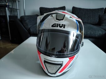 Prodám výklopnou přilbu GIVI HPS x33 velikosti XL - 2