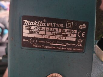 stolní pila Makita MLT100N - 2