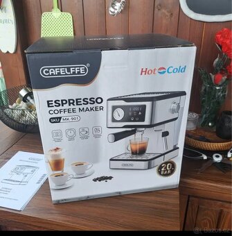 Kávovar CAFELFFE CM1695 (20 bar, espresso, cappuccino, nový) - 2