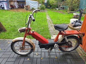 Babetta 207 s kartičkou, červená původní 4. - 2