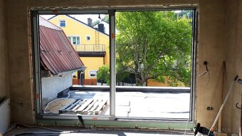 Okno HS portál, 3390x2350, hliníkové - 2