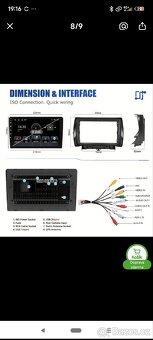 Android rádio 2 din - 2