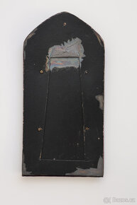 obrázek Marie a Ježíš klasicismus stříbřený reliéf - 2