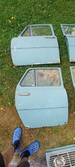 Dveře Škoda 1000mb, zadní čelo a mřížky - 2