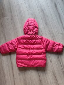 Dívčí zimní bunda velikost 86 - 2
