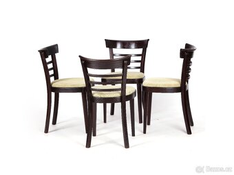 4x kvalitní jídelní židle THONET- - 2