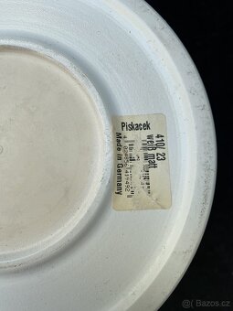 Květináč bílý průměr 23 cm, keramický - 2