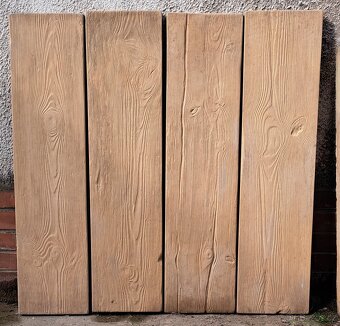 Beton dlažba v imitaci dřeva - 2