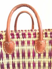 Taška / Proutěný koš - Ruční výroba - NOVÝ - 2