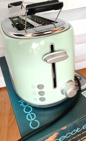 Toustovač Cecotec Retro Double Green - 2