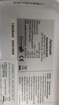 Prodám mikrovlnku + gril - 2