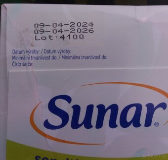 Kojenecké mléko Sunar 3 Sensitive, 500 g - 2