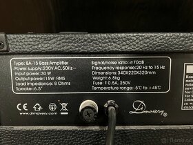 Bass combo DiMavery BA 15 - 2