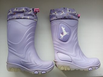 Blikající gumáky vel. 24/25 - 2