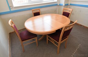 Jídelní stůl a židle 4ks - 2