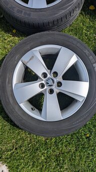 ALU kola Škoda Fabia 3 + pneu Dexen - 2