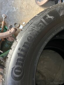 Prodám letní sadu pneu Continental 215/55 R17 - 2