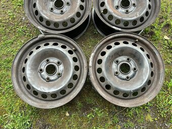4 ks plechových disků VW, Škoda 15" 5x112 et47 - 2