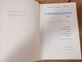 Bohdan Klimeš: Základy fyziky - 2